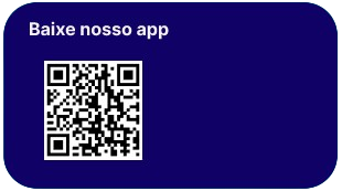 QR code para download do app